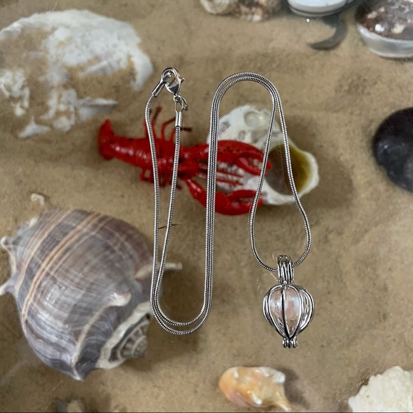 Gift set Chasteness Pearl set necklace earrings ring Christmas & holidays - Picture 13 of 16